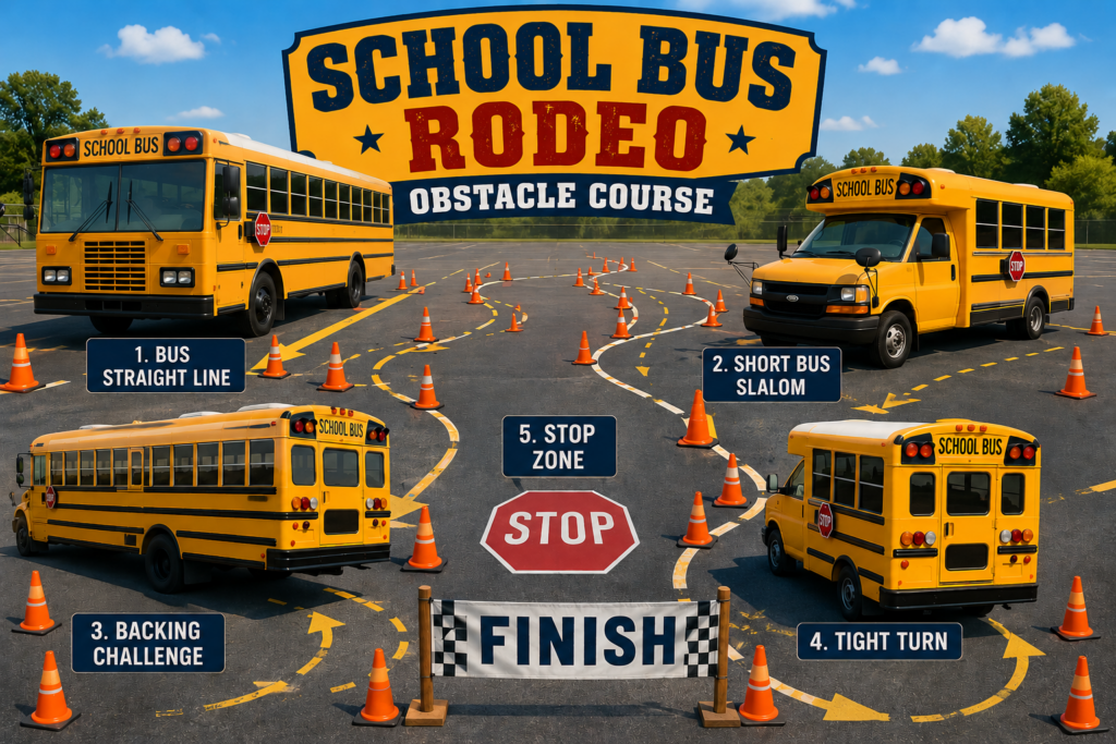 school bus rodeo